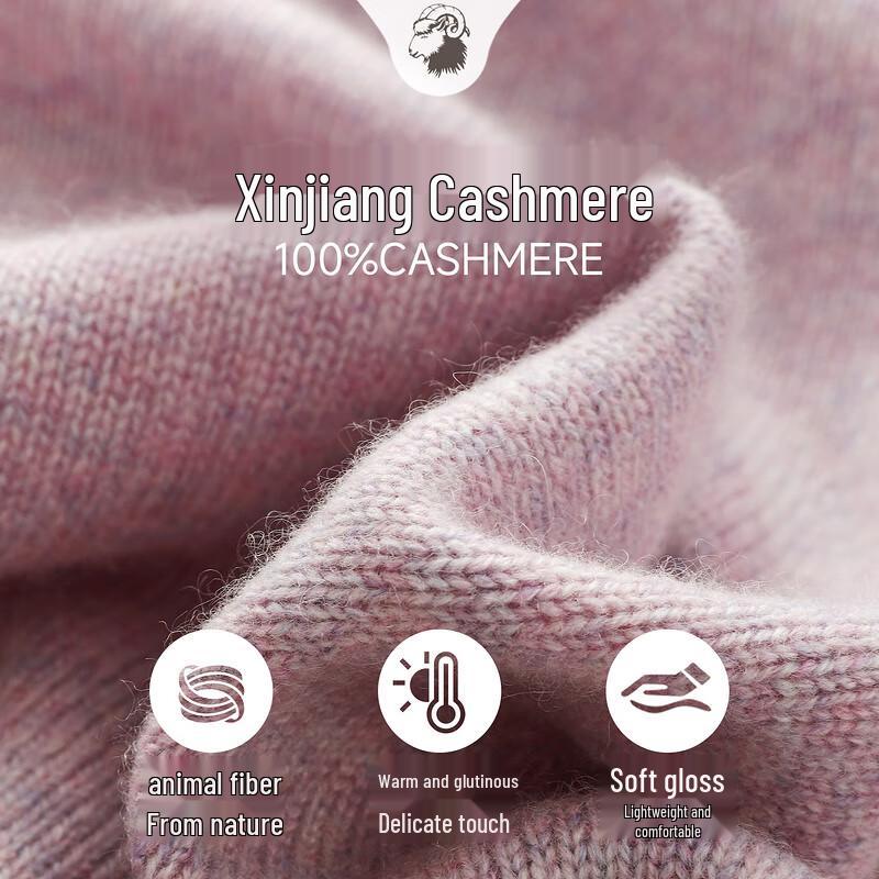 Women's V-Neck Thick Cashmere Cardigan