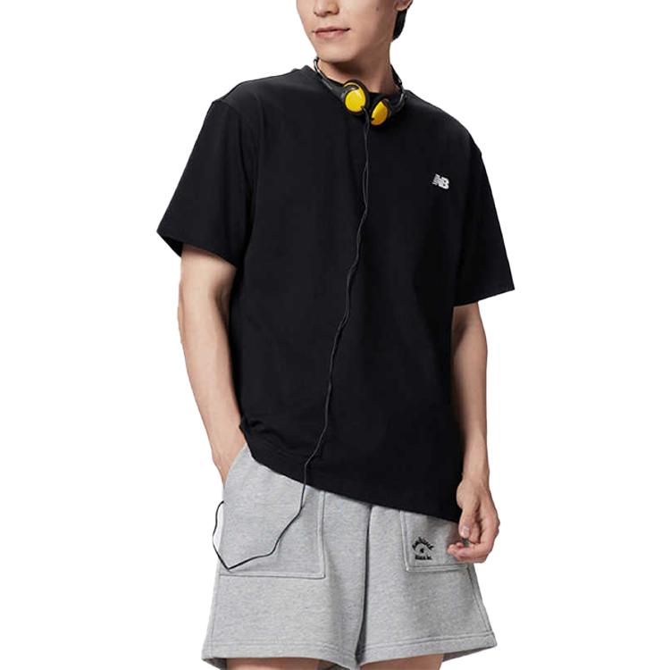 New Balance SS24 T Shirt Men's Black AMT42323-BK