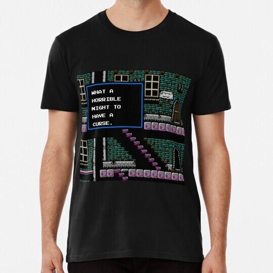 Retro Game Curse T-shirt