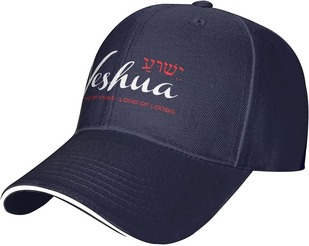 Yeshua Jesus Christian Hat for Unisex Women Adjustable Dad Trucker Hats Classic Baseball Cap