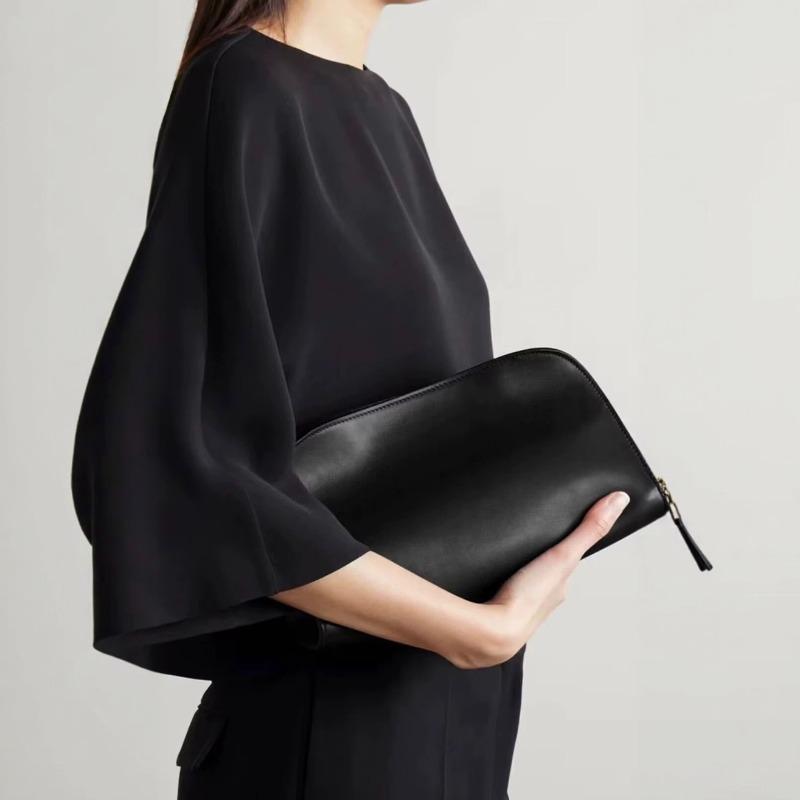Version Haute Ligne Cuir Huilé Importé Sac à Main Peggy Sac Bandoulière Sac sous le Bras Polyvalent pour le Quotidien
