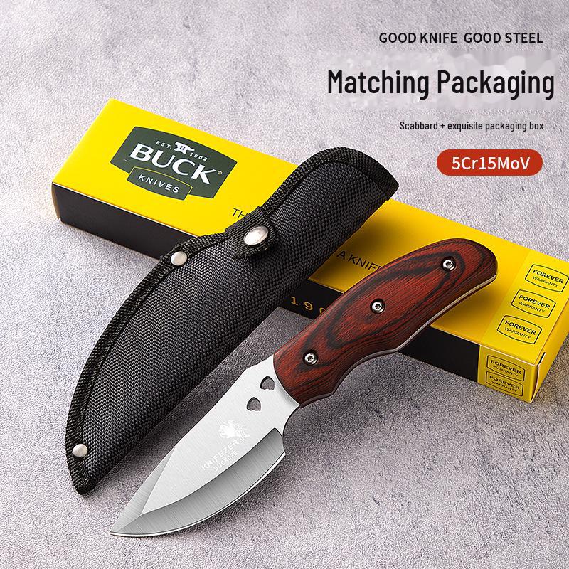 Cuchillo tibetano para cortar cordero hecho a mano de Mongolia