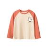 Clothing Boys and Girls Long-Sleeved T-Shirt Tops Spring and Autum Kidsren's Duck Bottoming Shirts Medium and Large Kidsren's Pure Cotton Clothes