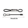 PD60W USB C Fast Charging Data Cable with Lanyard, Smooth Connectors for Charging/Data Transfer