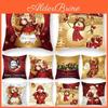 Happy Gifts New Xmas Year Santa Pillowcase Christmas Decor For Home Merry Christmas Ornament Navidad Natal Xmas Gifts