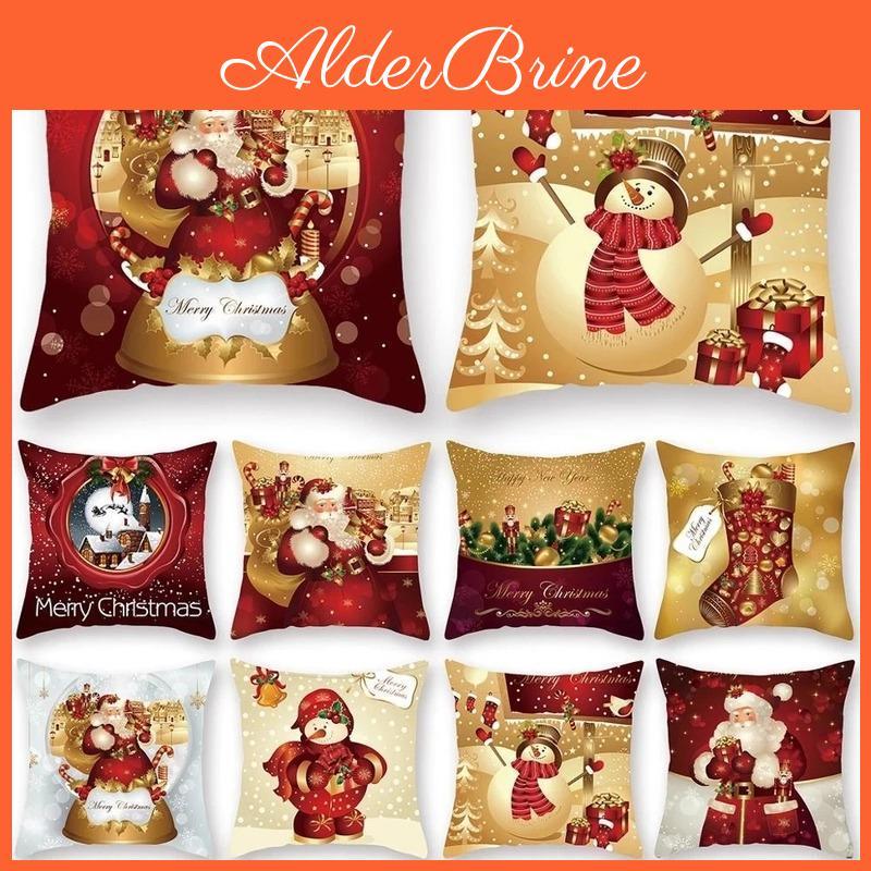 Happy Gifts New Xmas Year Santa Pillowcase Christmas Decor For Home Merry Christmas Ornament Navidad Natal Xmas Gifts