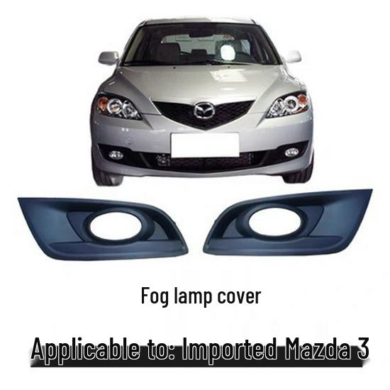 Накладка на передний противотуманный фонарь Mazda 3 (2008-10, 1,6 л, Хэтчбек BK) Glass Cover