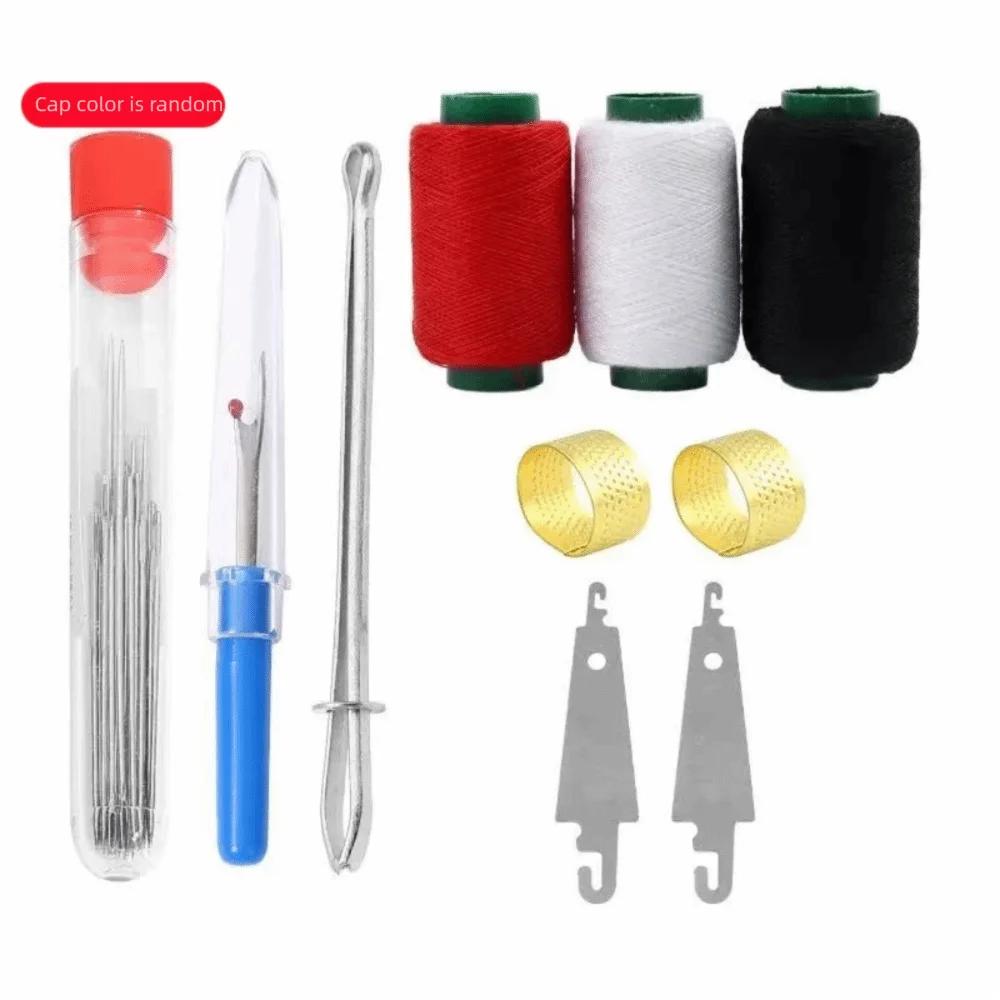 Set di Strumenti da Cucito Multiuso da 31/34/37 Pezzi con Ago Superiore Kit Ago e Filo Facile per Cucire Ago da Cucito per Trapunta per Cucire Trapunte