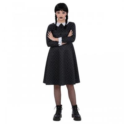 Smiffys Girls Gothic School Costume Dress