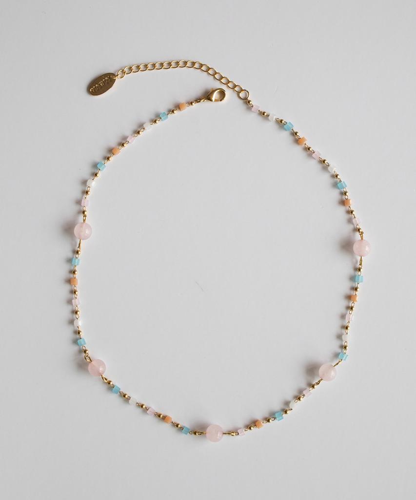 Merrymotive Pastel Sugar Candy Ball Chain Necklace
