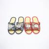 Floral Fabric Acupressure Indoor Slippers Living Room Slippers