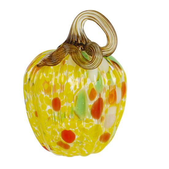 Decorative Vine Handle Pendant Necklace Melt Glass Gold 1 Pc