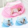 Baby Folding Mosquito Net 0-3 Years Old Portable Foldable Mosquito Net High-density Mesh Baby Tent Bedding Travel Mosquito Net