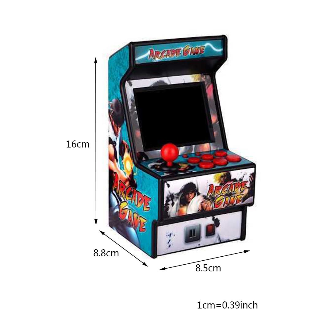 Security Mini Arcade Game Machine 156 Classic Handheld Games Portable Machine for Kids Adults with 2.8" Colorful Screen