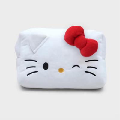 Plyšové pouzdro s obličejem Hello Kitty
