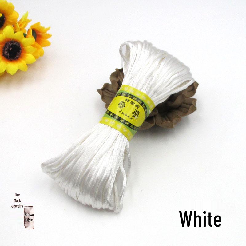 Jade Thread No. 5 DIY Woven Jewelry Cord for Chinese Knot Making