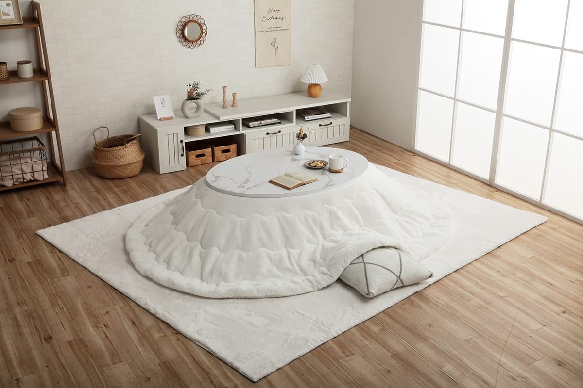 

Футон Kotatsu 4550317203916 Белоснежный 185 x 225 см Овальный [Ikehiko Corporation] Прибл.