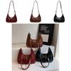Trendy Pu Underarm Bag For Women In Black Burgundy And Brown With Unique Style
