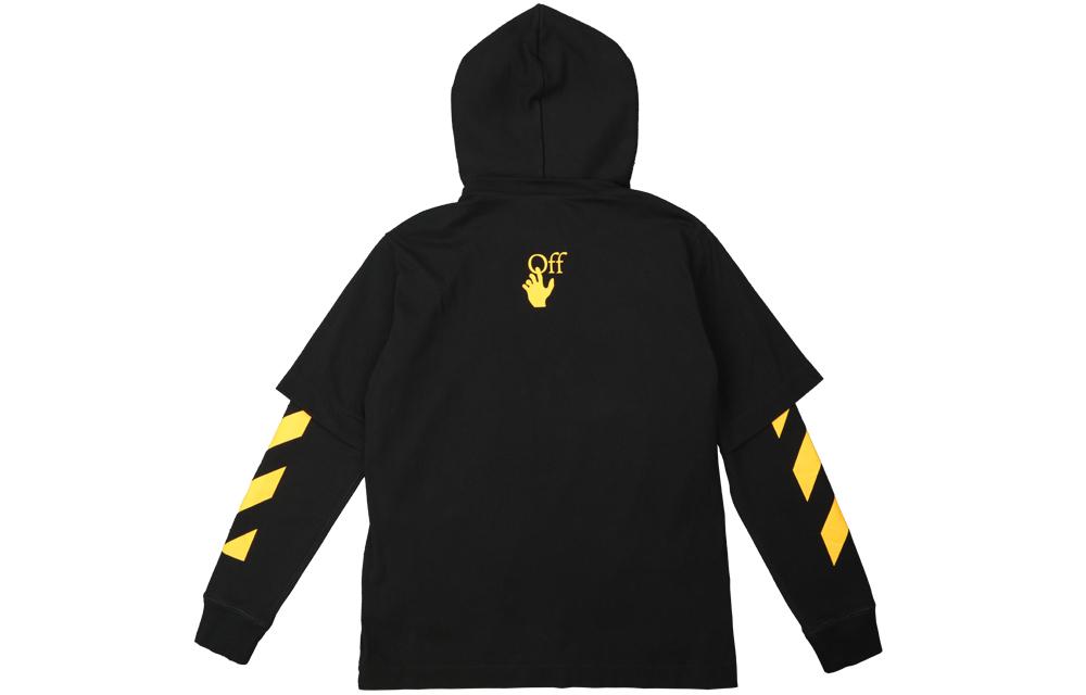 OFF WHITE Caravaggio Painting Hoodie OMBB087F21FLE0061084