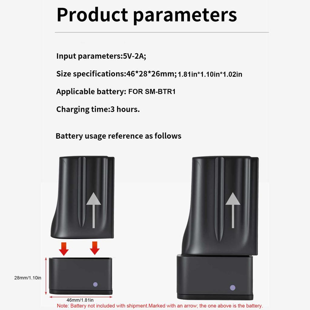 For Di2 External Battery Charger with Charging Cord Electrical Variable Speed Charger for SM-BTR1 7970 6770 Electronic Shifting