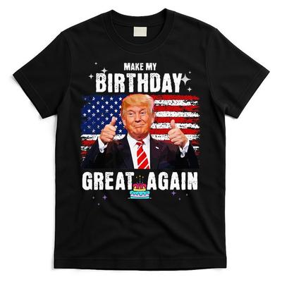 Rendez mon anniversaire génial à nouveau T-shirt d'anniversaire de fan de Trump Unisexe