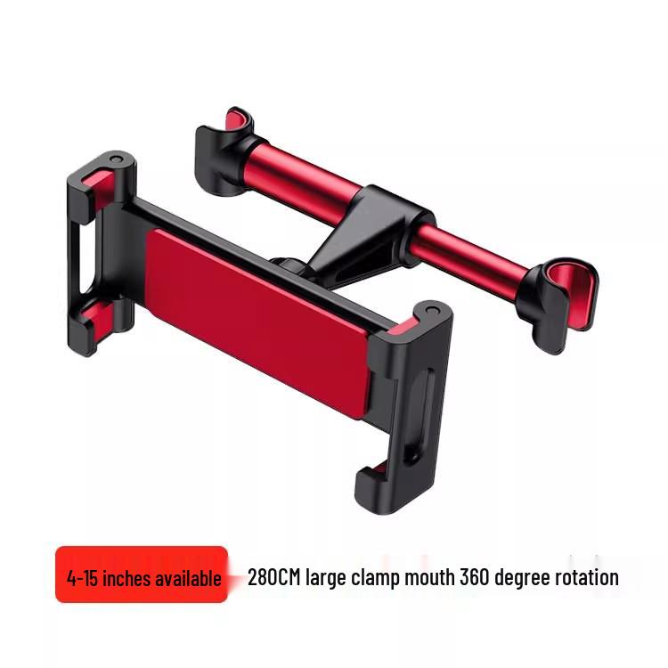 Car Seat Rotatable Phone & Tablet Holder - Foldable Rear Seat Bracket for Easy Viewing