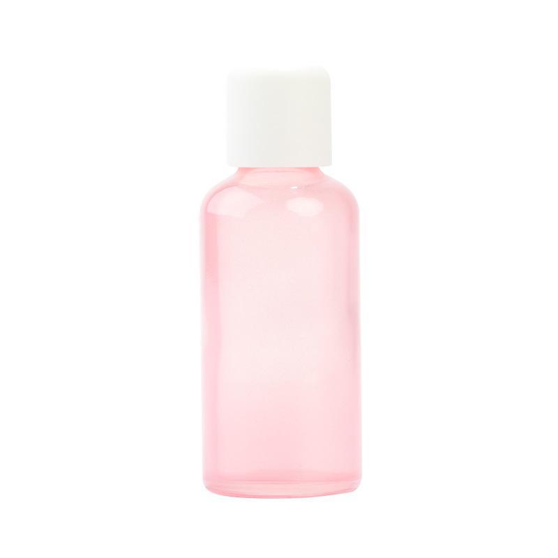 

Флакон духов из розового стекла с распылителем, винтовой крышкой, капельницей для эфирного масла и дозатором лосьона 5ml, Screw cap glass bottle