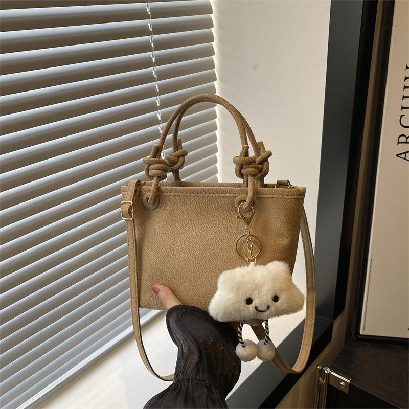 

Premium sense hand bag 2025 new trendy wedding bag popular shoulder crossbody bucket bag women s wedding and bride bag хакі