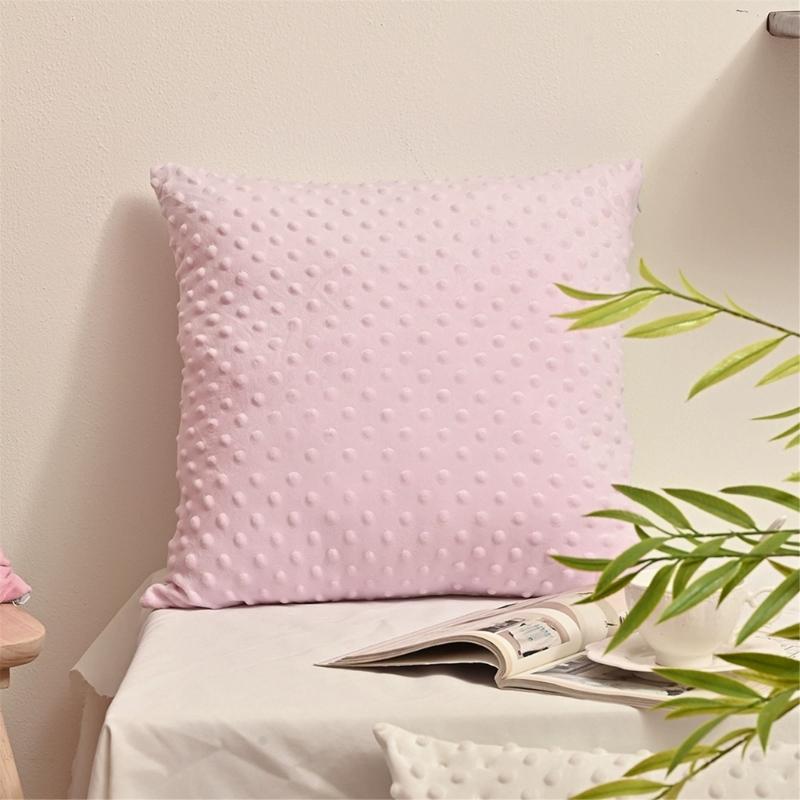 Bean Shape Throw Pillowcase Soft Plush Cushion Cover Durable Machine Washable For Interior Sofa Bed Design