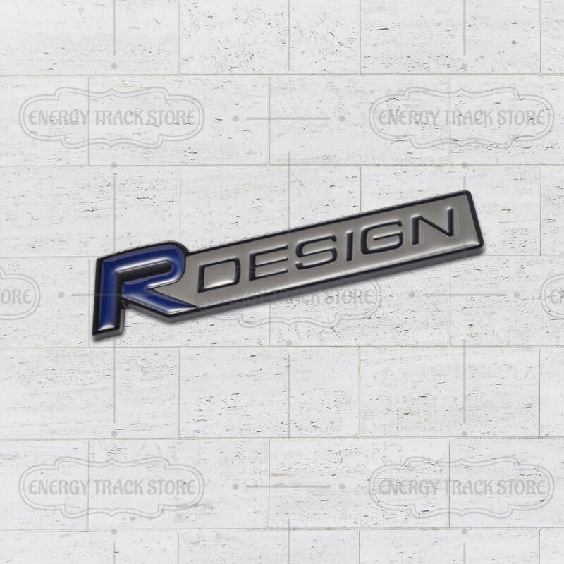 Samolepka na auto Logo R Design Znak na přední mřížku Znak na boční blatník Znak na zadní kufr Pro Volvo V60 S40 S60 XC40 XC60 XC90 V90 V70 XC70 C70