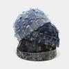 Casquette Docker Imprimée Coton Printemps Été Chapeau Sans Visière Bonnets Skullies Casquettes de Propriétaire Marin Hommes et Femmes 37