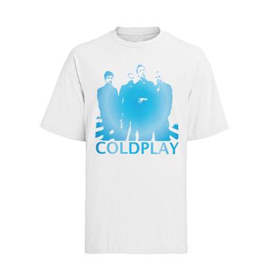 Retro COLDPLAY Band 70er 80er 90er Konzert Herren T-Shirt
