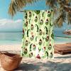 Ultra-Soft Beach Towel with Grinch Theme,Ideal for Pool - Camping, Diving - Perfect Travel Essential, Vibrant Beach Towel.