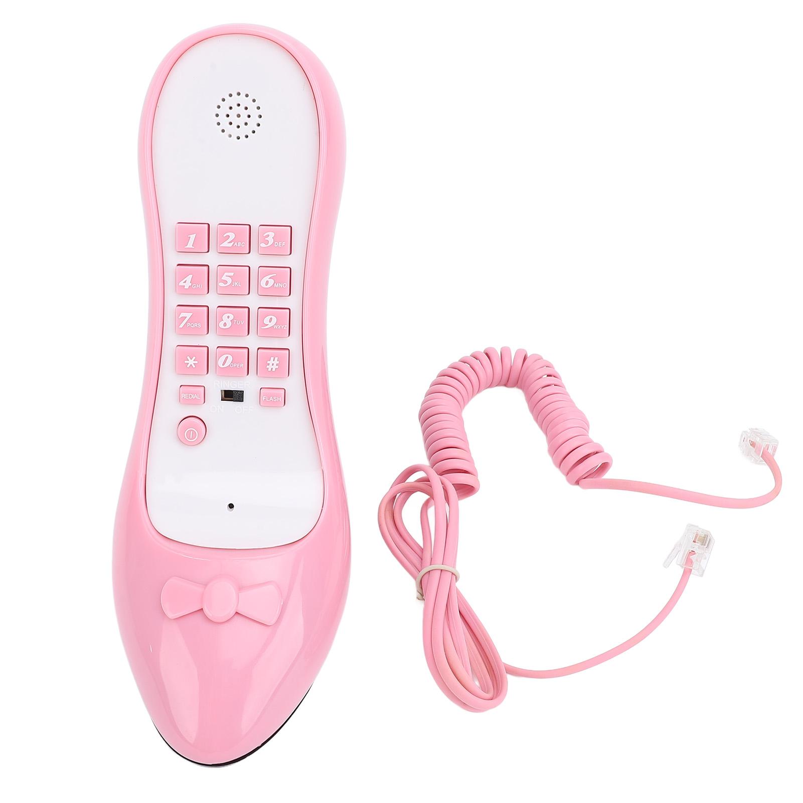 

Телефон-туфля на высоком каблуке, специальная форма, шнурок с местом для хранения номера, АБС-пластик, домашний декор Roseate