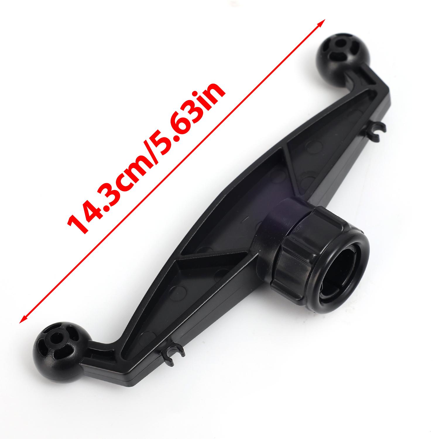 Car Phone Holder Dual-Head Mounting Bracket Accessories 1/2pcs 360° Universal 17mm Ball Joint Phone Stand Adapter