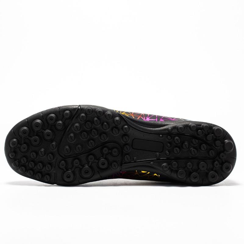 Fußballschuhe Herren/Damen Lightning Camoufl e Fußballschuhe Gummi Weiche Sohle Kurze Stollen Kunstrasen Jugend Kinder Fußballschuhe