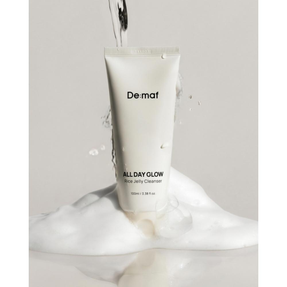 Demaf Morning Moisturizing Oily Set  Jelly Cleanser 100ml+universal Foundation 155ml+cream 50ml 