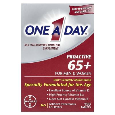 Proactive 65+, Multivitamin/multimineral Supplement, for Men and Women, 150 Tablets