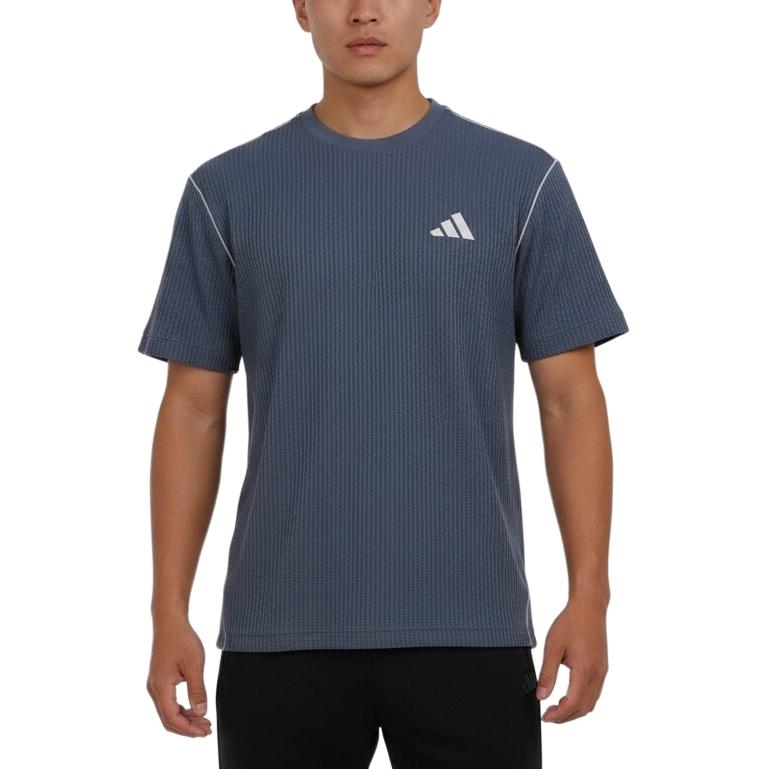 Adidas MH Waffle Crew Neck Sports Casual Short Sleeve T-Shirt Men Tops LC6770 S
