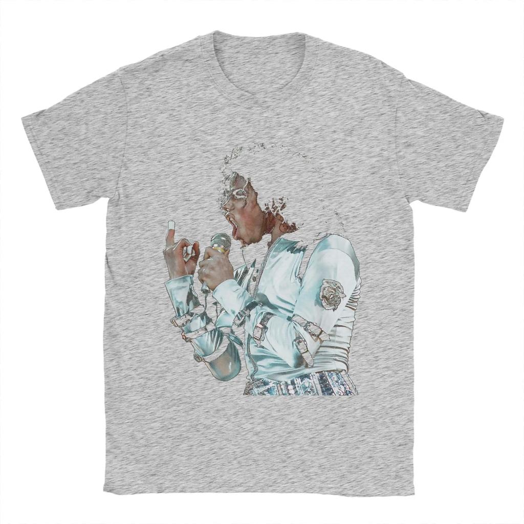 Streetwear T-Shirt Beach Michael Jackson Live Bad Tour Wembley 1988 T-Shirts 100 Cotton Tshirt for Man Y2K Short Sleeve Top Tees