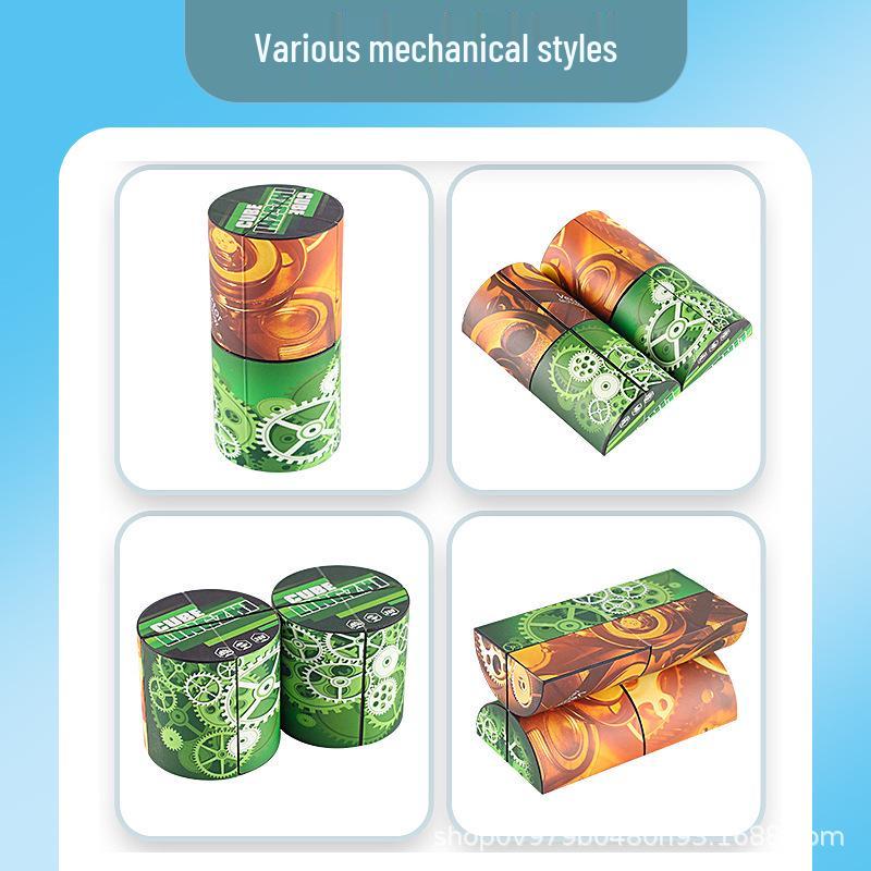 Dynamic 3D Geometric Magic Cube: Children's Educational Toy