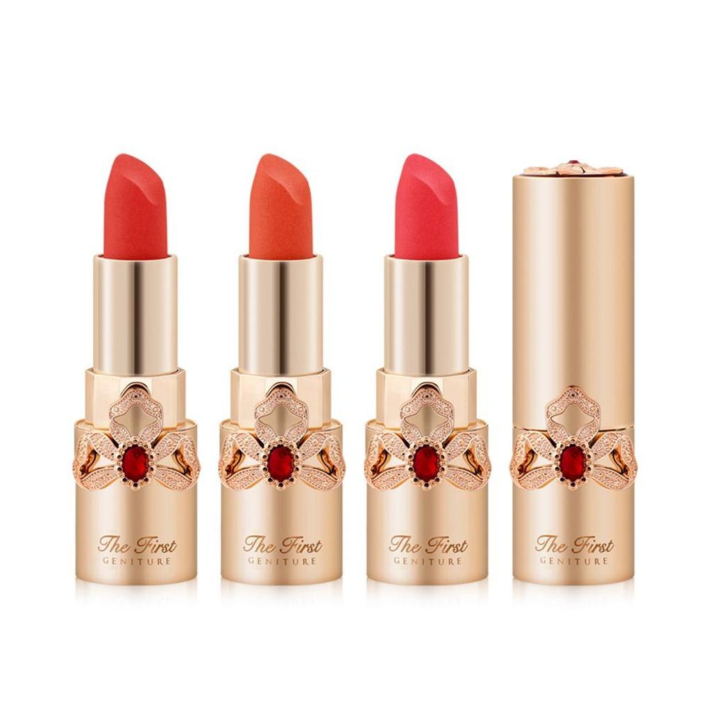 Ohui The First Genature Sheer Velvet Lipstick (Red) / Soft, high-pigmentation, 24-hour long-lasting