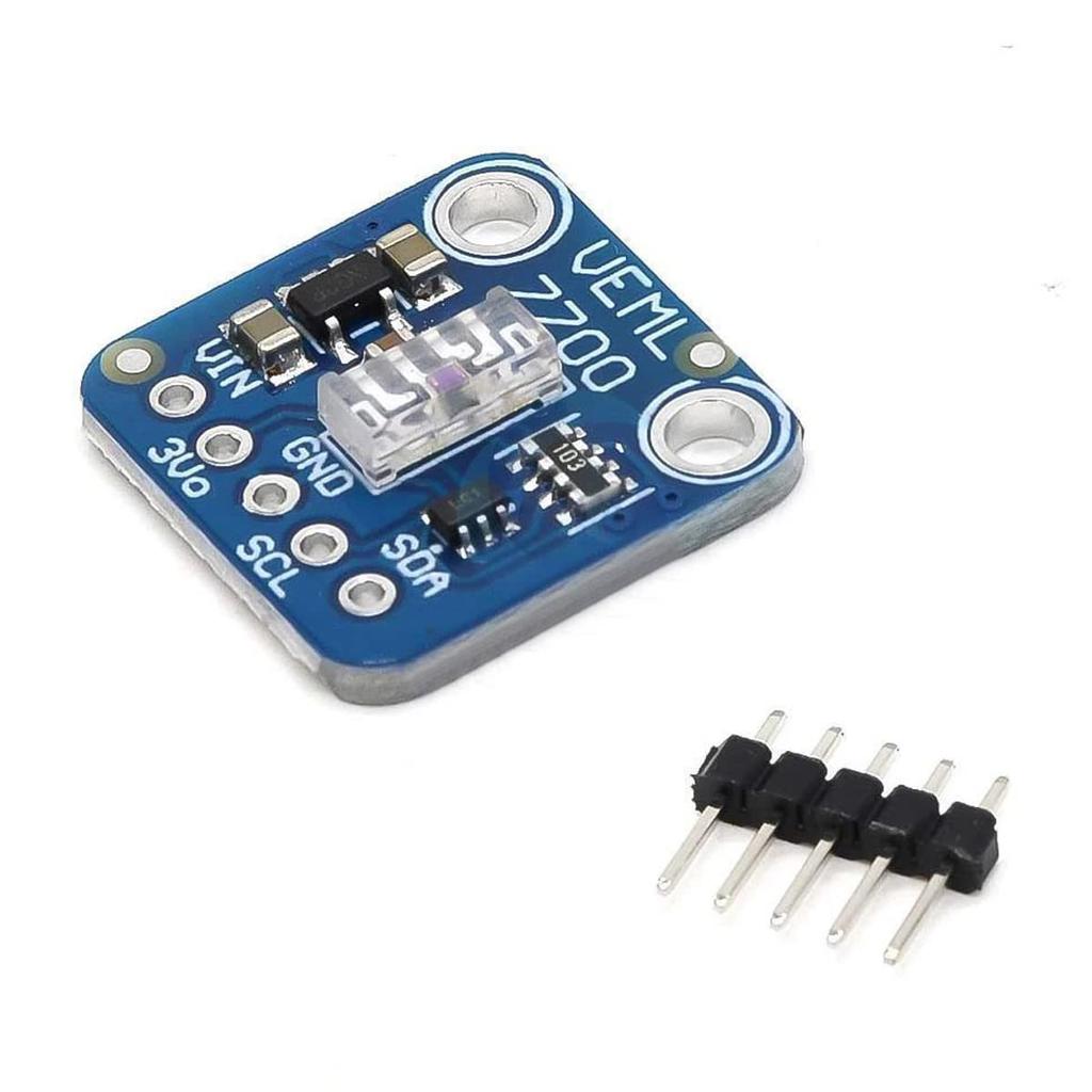 HiLetgo 2pcs VEML7700 Ambient Light Sensor Module I2C IIC 16 Bits Light Environment Sensor 0~120k Lux Light Measuring Range