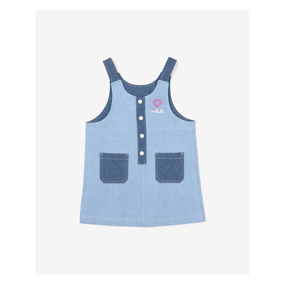 [fila Kids] Girls Overall Dress  Fk2opf2103f Lde  q0zFk2opf2103fLde
