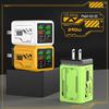 Mecha Style PD240W Fast Charger: 4-USB & 2-Type-C Ports, Compatible with Apple & Huawei Devices