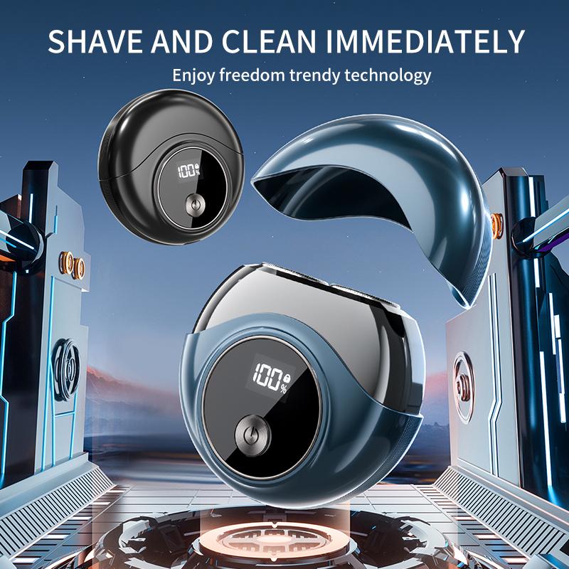 Mini Portable Electric Shaver Men's Smart Shaver Beard Knife Gift For Boyfriend Husband