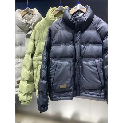 Winter Trendy Brand Stand-Collar Thickened Down Jacket for Men, Casual Stylish Short Style, White Duck Down Waterproof Coat