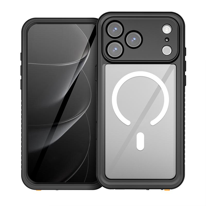 Magnetic Waterproof Phone Cases for iPhone 17 Pro Max Air Case 360 Full Body Protection Preminum Shockproof Cover for iPhone 17
