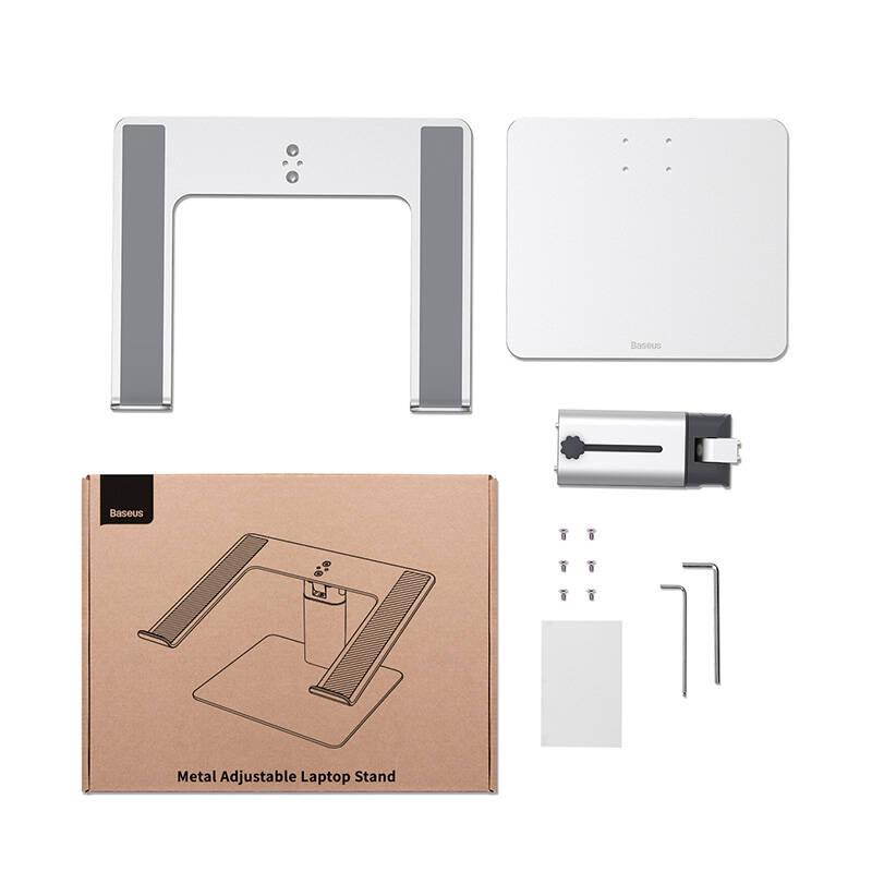 Podstawka Pod Laptop Baseus 11-17, Regulowana (Srebrna)