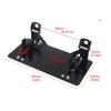 License Plate Holder License Frame Holder Scratch-Resistant Car Accessory for Truck Trailer Automotive Offroad Vehicle